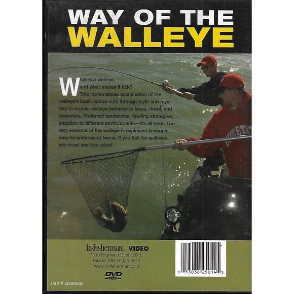 In-Fisherman - Way of the Walleye: Tactics and Strategies (DVD) free ship - Picture 2 of 2